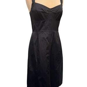 Banana Republic black Tuxedo Style mini dress